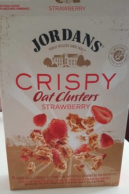Crispy Oat Clusters Strawberry - 5010477341259