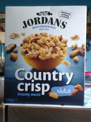 Country crisp cereales de desayuno con frutos secos - 5010477345592