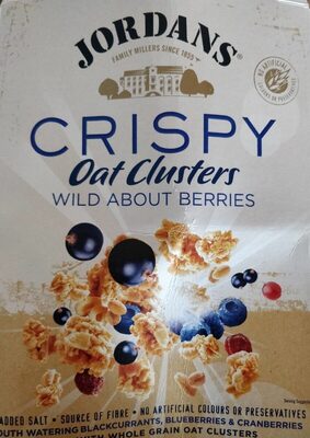 Crispy oat clusters wild about berries - 5010477349637