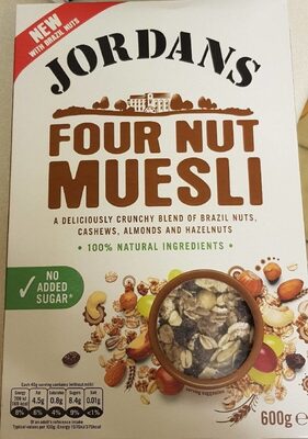 Four nut muesli - 5010477350190