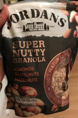 Jordans Super Nutty Granola 550G - 5010477353030