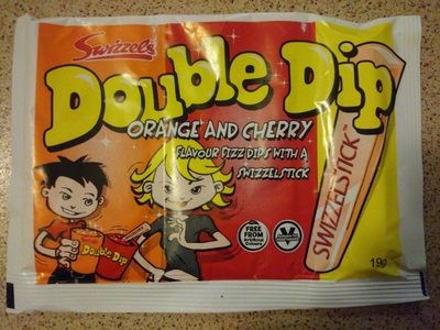 Swizzels Double Dip Orange & Cherry - 5010478533912