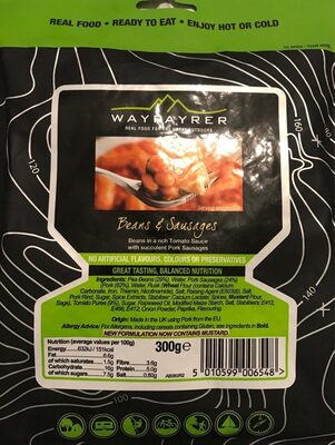 Wayfayrer beans & sausages - 5010599006548