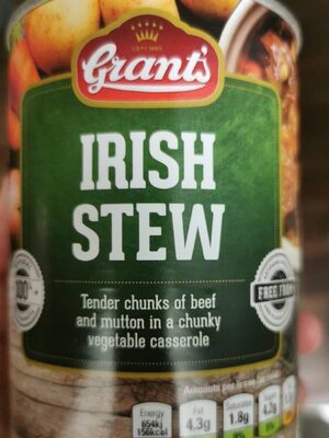 Grants Irish Stew 392G - 5010654000801