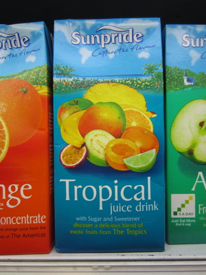 Tropical juice drink - 5010663252758