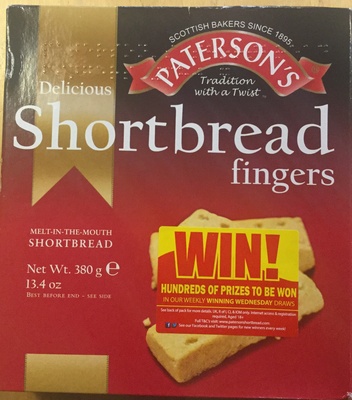 Shortbread fingers - 5010745063142