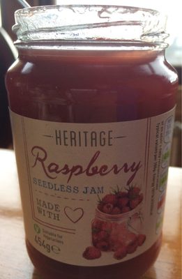 Raspberry Seedless Jam - 5010893160854