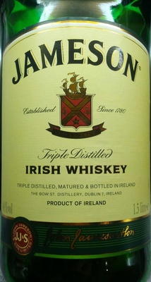 Jameson Irish Whiskey - 5011007003814