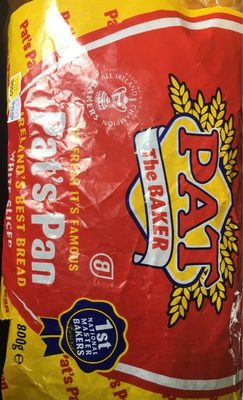 Pat's Pan premium white sliced bread - 5011041000015