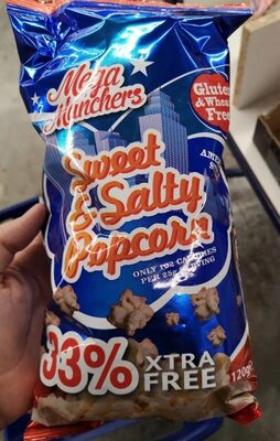 Sweet and salty popcorn - 5011047201003