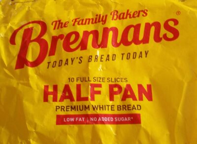 Half Pan Premium White Bread - 5011059001158