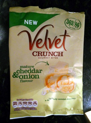 Cheddar cheese and onion flavour gourmet bites - 5011096005157