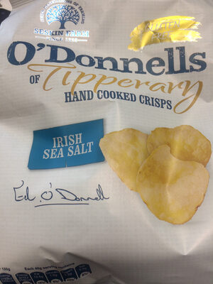 Hand cooked crisps - 5011096007885