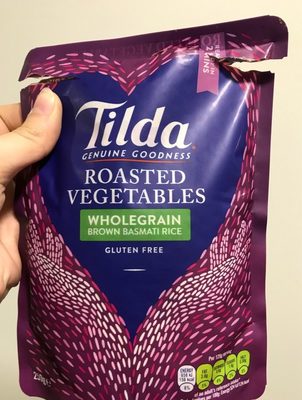 Tilda Steamed Roasted Vegetable Rice - 5011157888200