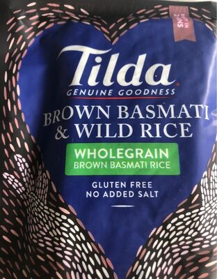 Tilda Brown Basmati and Wild Ricea - 5011157992662