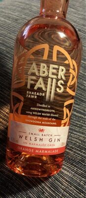 Aber Falls orange marmalade gin - 5011166056034