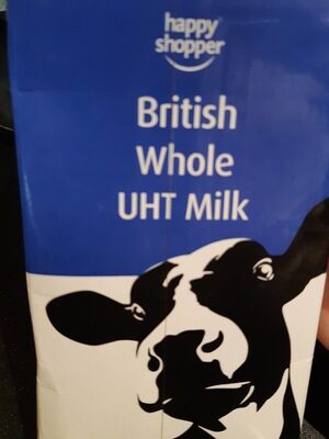 British whole UHT milk - 5011295093597