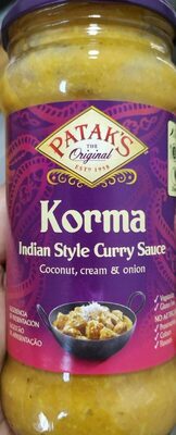 Salsa india Korma - 5011308301770