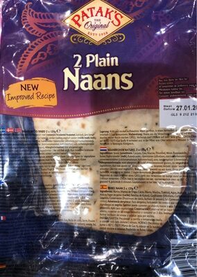 2 plain naans - 5011308301954
