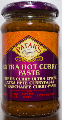 Extra Hot Curry Paste - 5011308306263