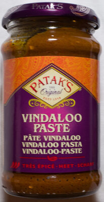 Vindaloo Paste - 5011308307079