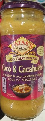 Sauce Curry Indienne Coco & Cacahuètes - 5011308502467