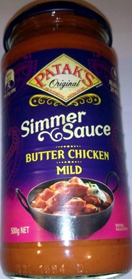 Butter Chicken Simmer Sauce - 5011308604130