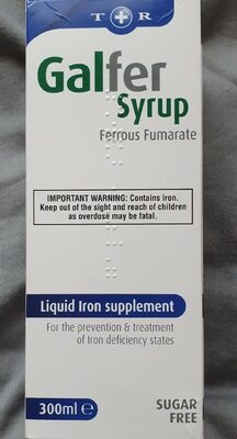Galfer syrup - 5011309871814
