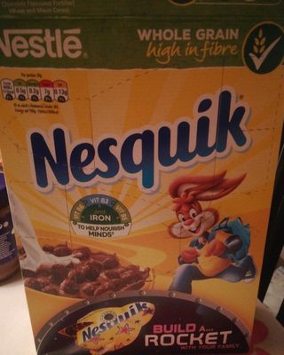 Nestle Nesquik Cereal 375G - 5011476100175