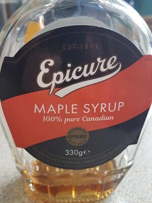 Epicure Canadian Maple Syrup - 5011673351370