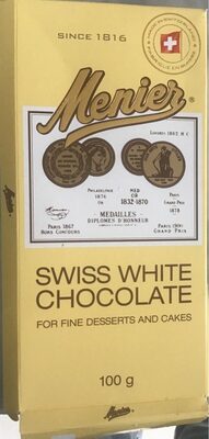 Swiss White Chocolate - 5011673620131
