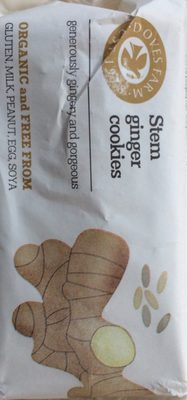 Stem ginger cookies - 5011766991148