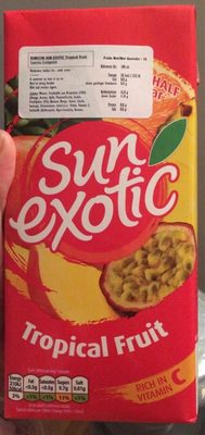 Sun Exotic Tropical Fruit Drink - 5011898001715