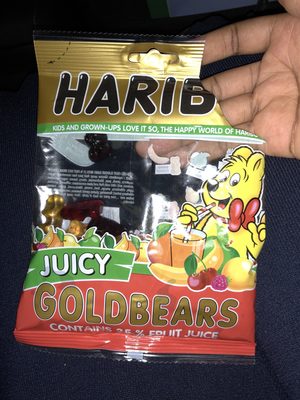 Haribo Gold Bears Juicy - 5012035937041