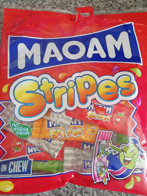 Maoam Stripes 170G Bag - 5012035952129
