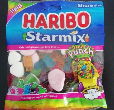 Haribo Starmix Fruit punch flavours - 5012035952358