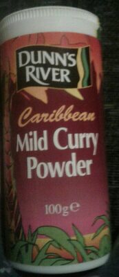 Caribbean mild curry powder - 5012389670045