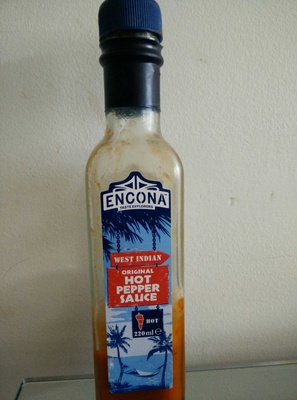 Original hot pepper sauce - 5012389900159