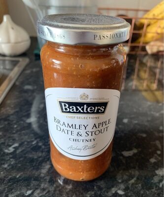Baxters Chef Selections Bramley Apple,Date & Stout Chutney 230G - 5012427200203