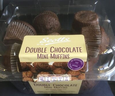 Double chocolate mini muffins - 5013424094253