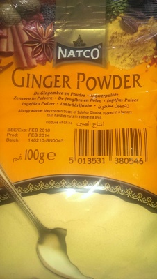Ginger Powder - 5013531380546