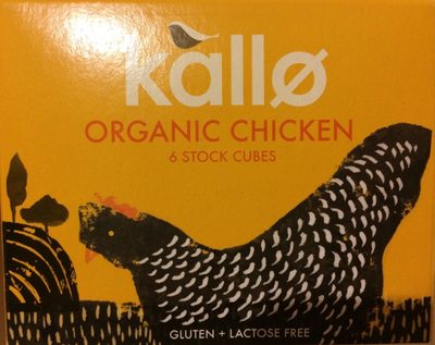 Kallo Organic Chicken Stock Cubes - 5013665103110