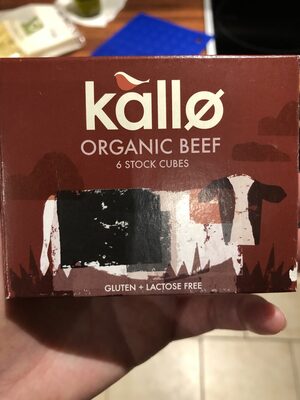 Organic beef stock cubes - 5013665103530