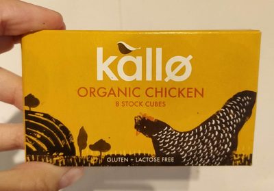 Organic Chicken stock cubes - 5013665112235