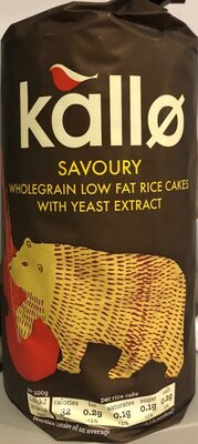 Savoury rice cake with yeast extract - 5013665112570