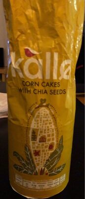 Corn cake with chia seeds - 5013665113539