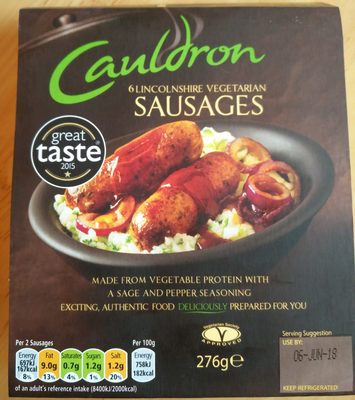 Lincolnshire sausages - 5013683305527