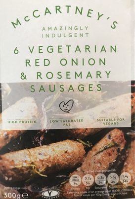 Red onion and rosemary sausages - 5014008002022