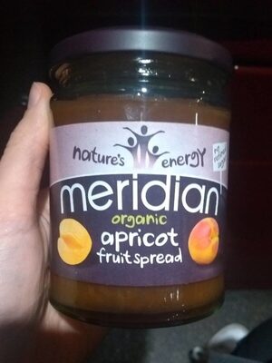 Meridian organic apricot fruit spread - 5014213711153