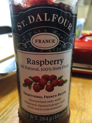St Dalfour Raspberry Spread - 5014271390420